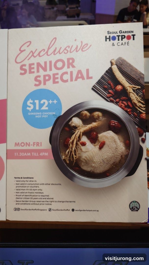 Seoul Garden Senior Special