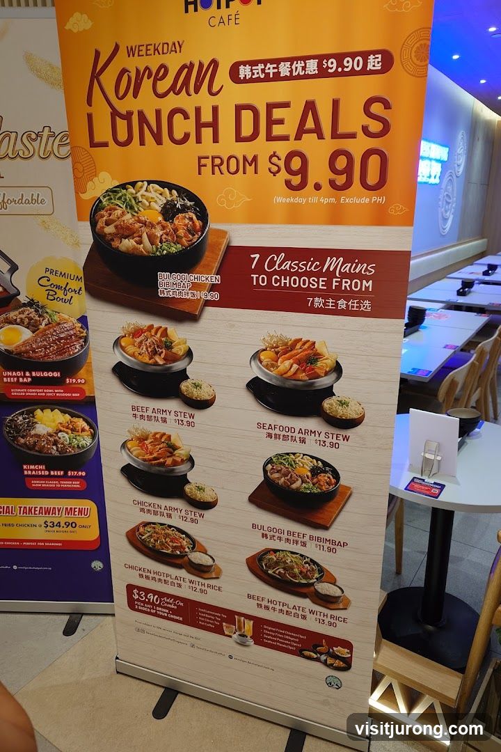 Korean Lunch Deals