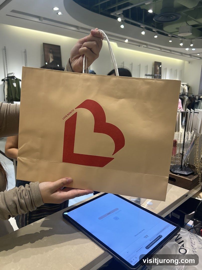 Shopping Bag and Tablet