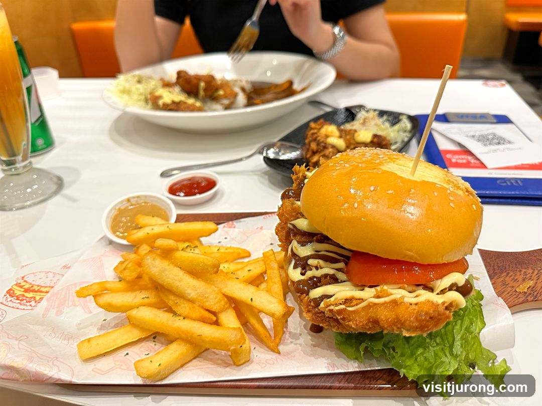 Burger and Fries