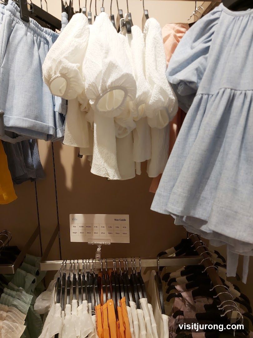Children's Clothing Display