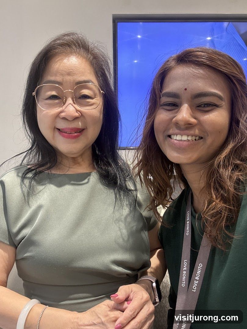 Two Women Posing for a Selfie