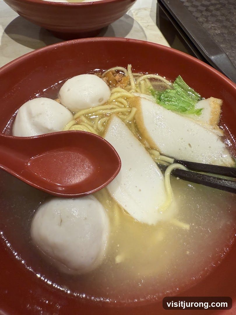 Fish Ball Noodle Soup
