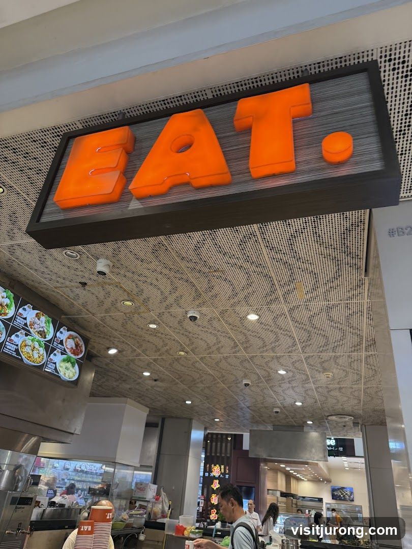 Food court signage
