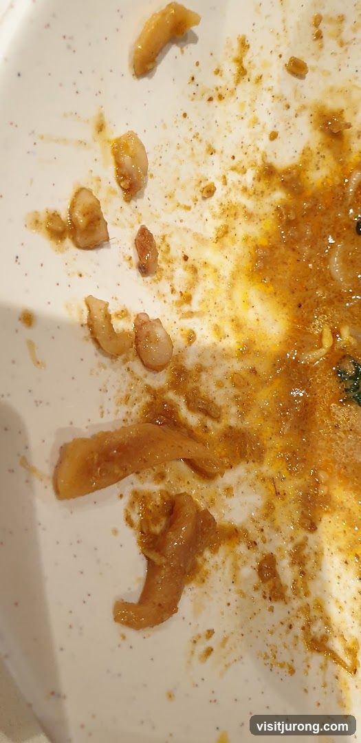 Leftover Food on Plate