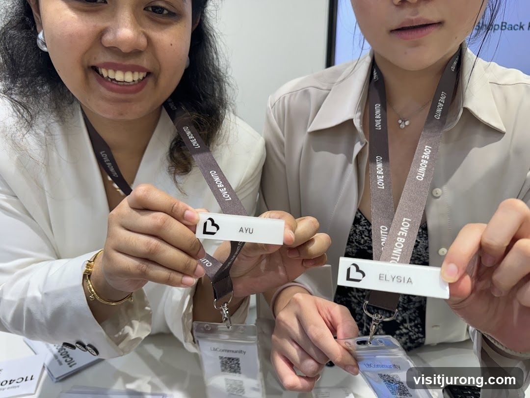 Staff with Name Tags