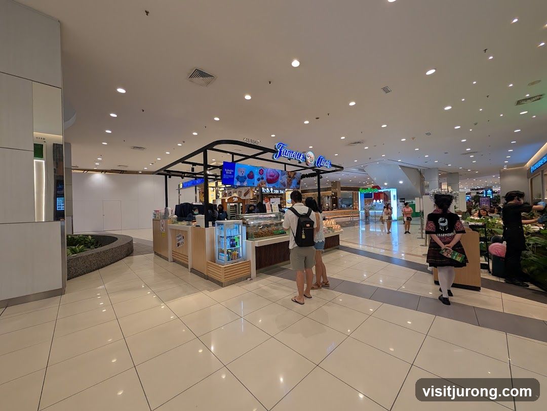 Donut Stand in Mall