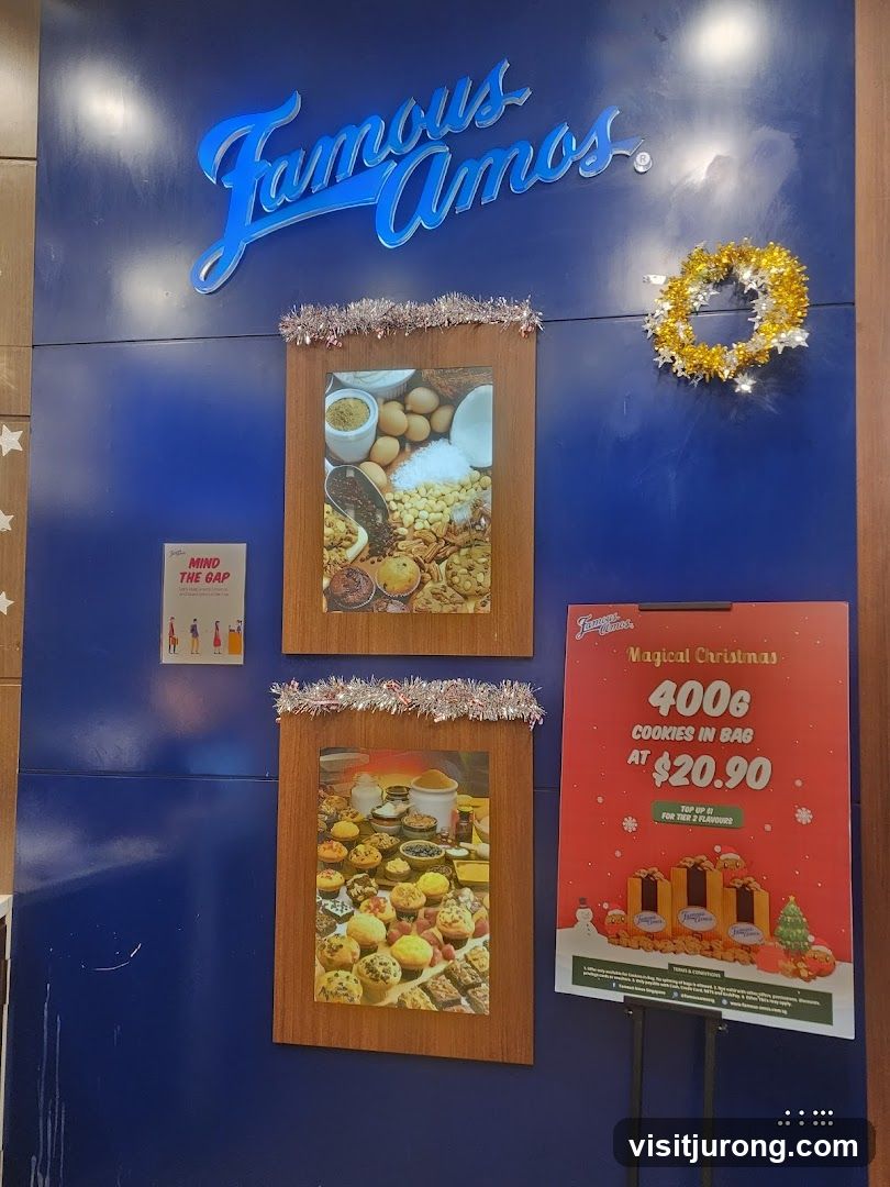 Famous Amos Christmas Promotion