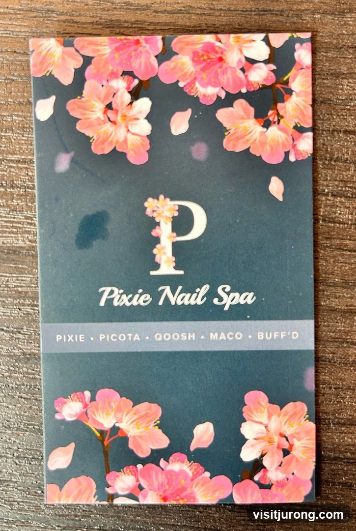 Pixie Nail Spa Business Card