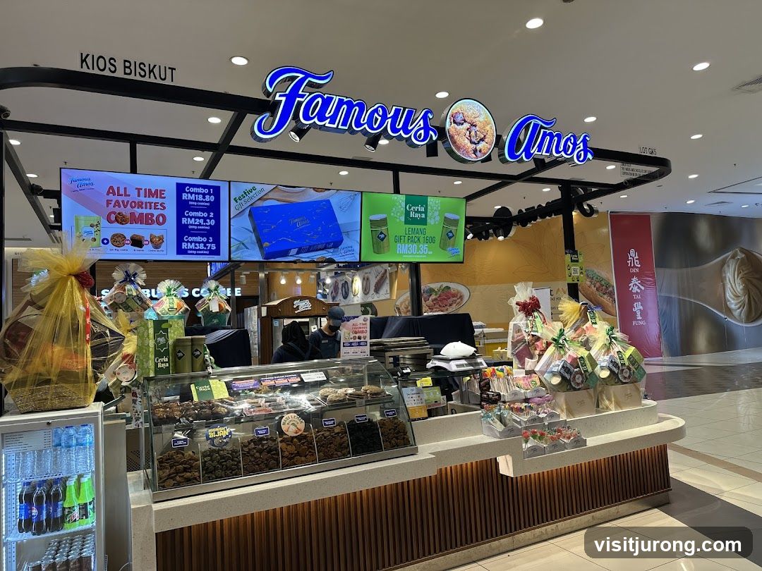 Famous Amos Kiosk