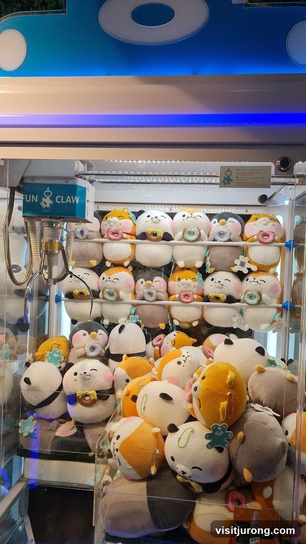 Plush Toys in Claw Machine