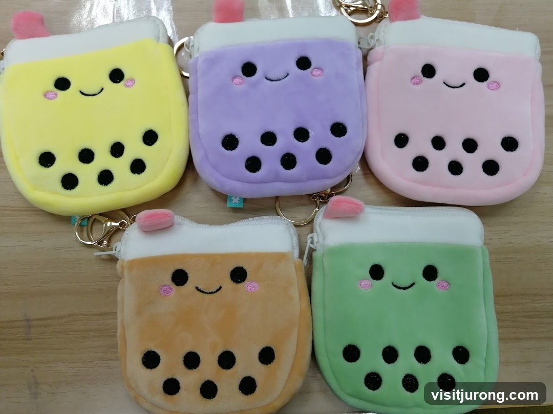 Bubble Tea Coin Purses