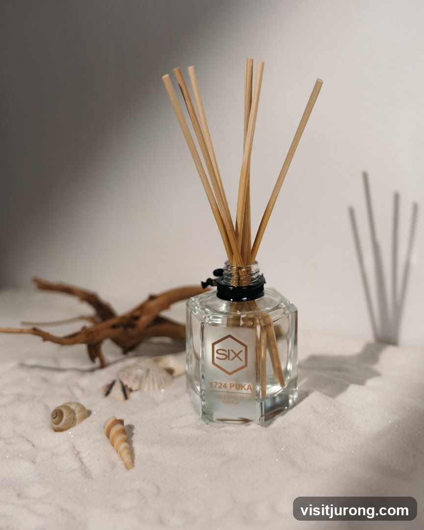 Reed Diffuser with Beach Decor