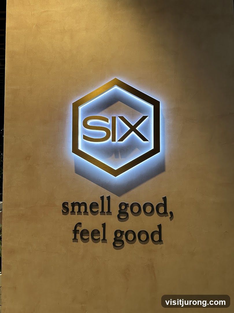SIX logo and slogan