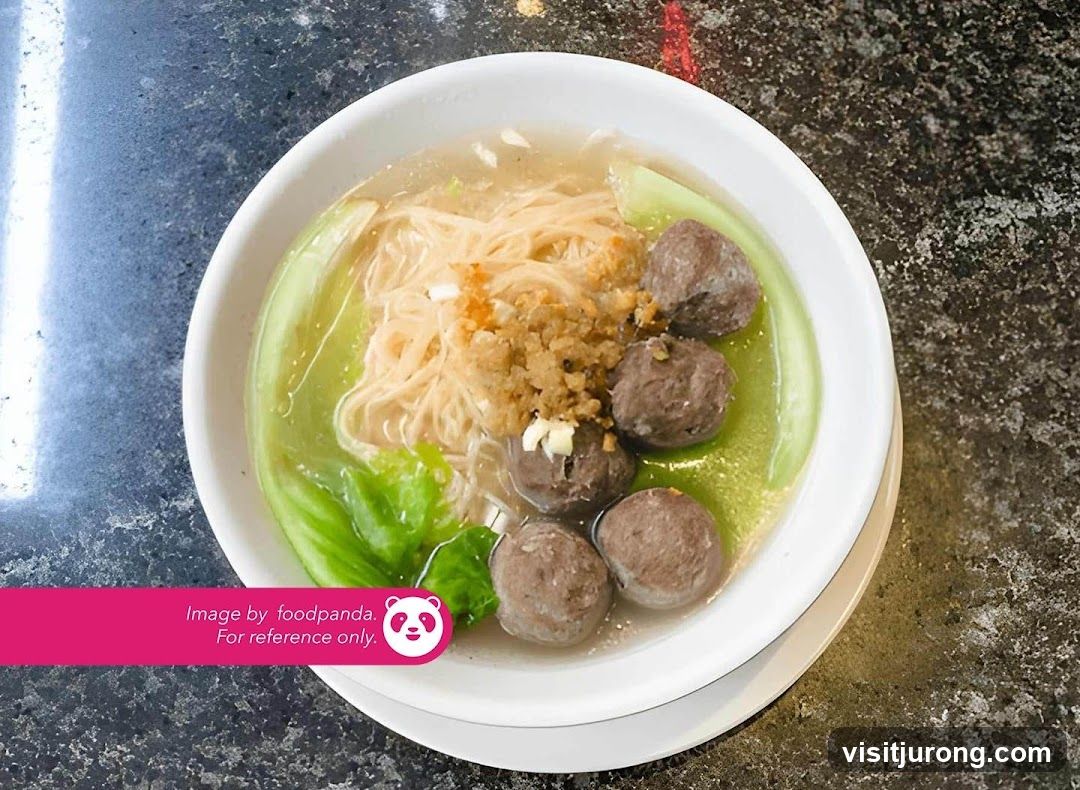 Noodle Soup with Meatballs