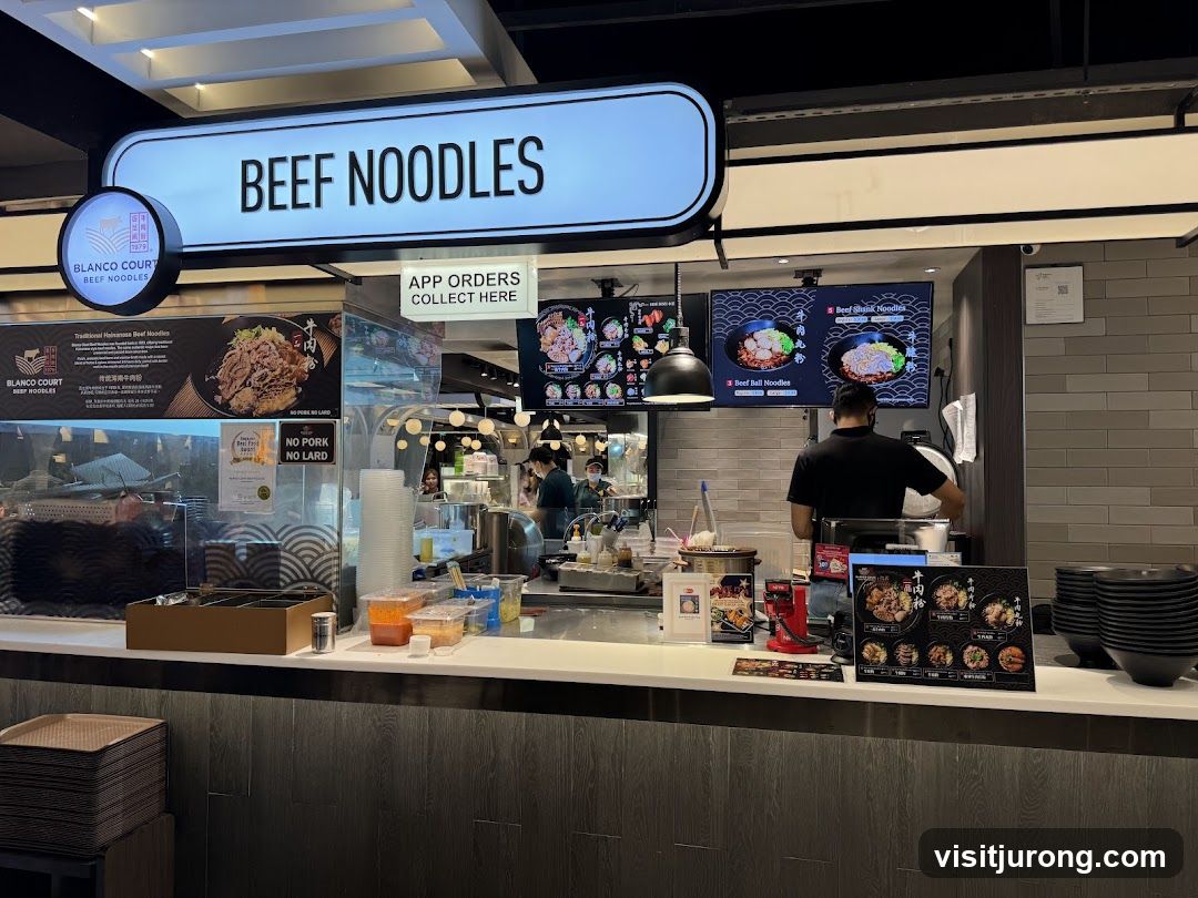 Beef Noodles Stall
