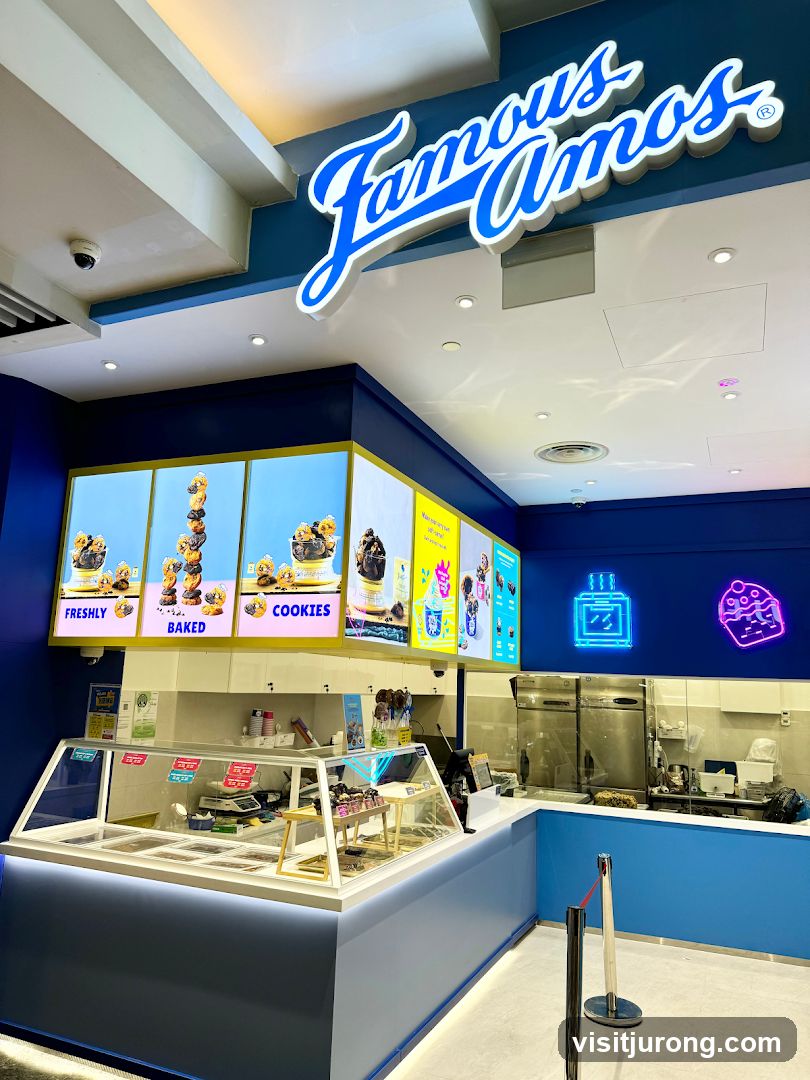 Famous Amos Ice Cream and Cookie Shop