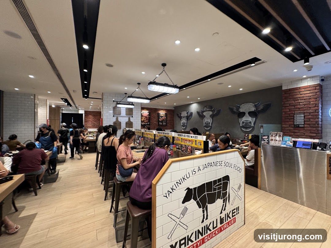 Yakiniku Restaurant Interior