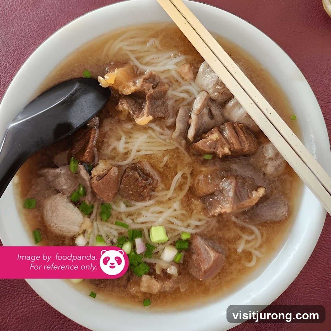 Bowl of Noodles with Beef