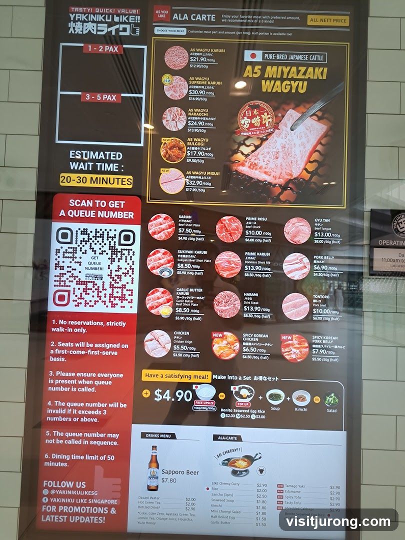 YAKINIKU LIKE! ALA CARTE