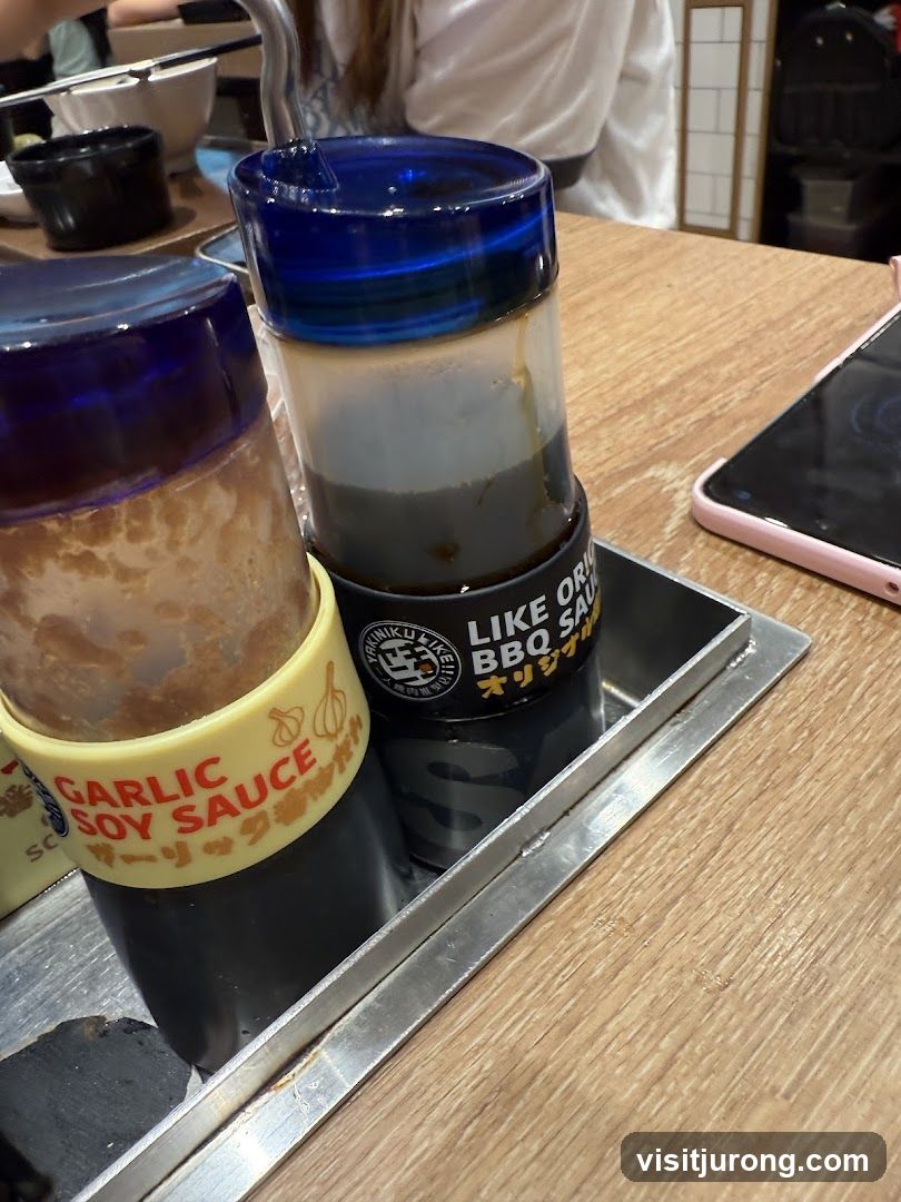 Condiment Bottles