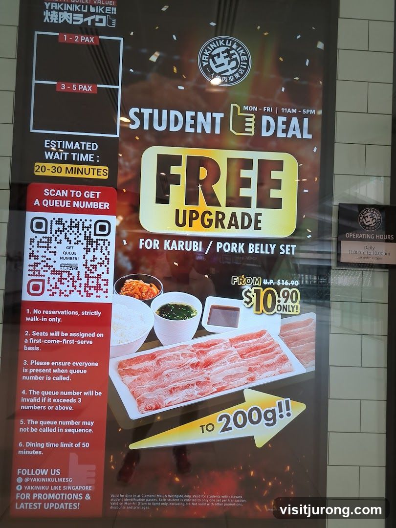 Yakiniku Like Student Deal