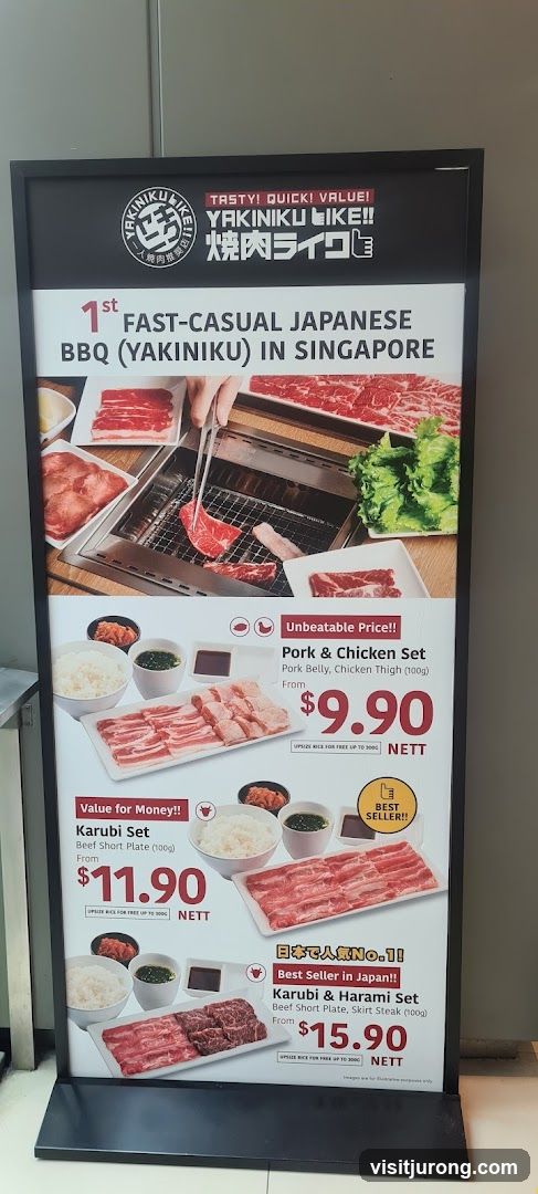 Yakiniku Like! Menu