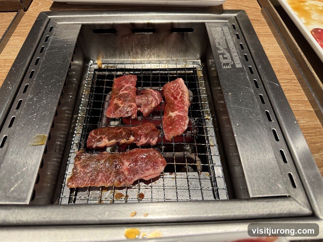 Grilling Meat