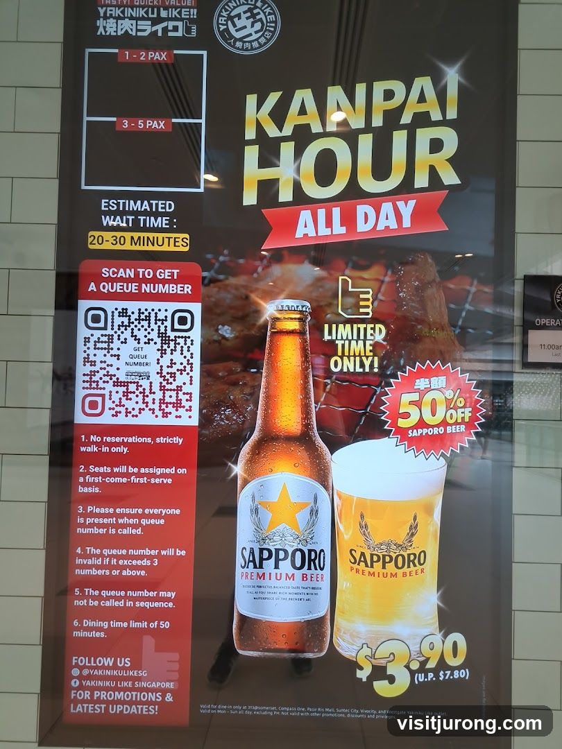 Kanpai Hour Promotion