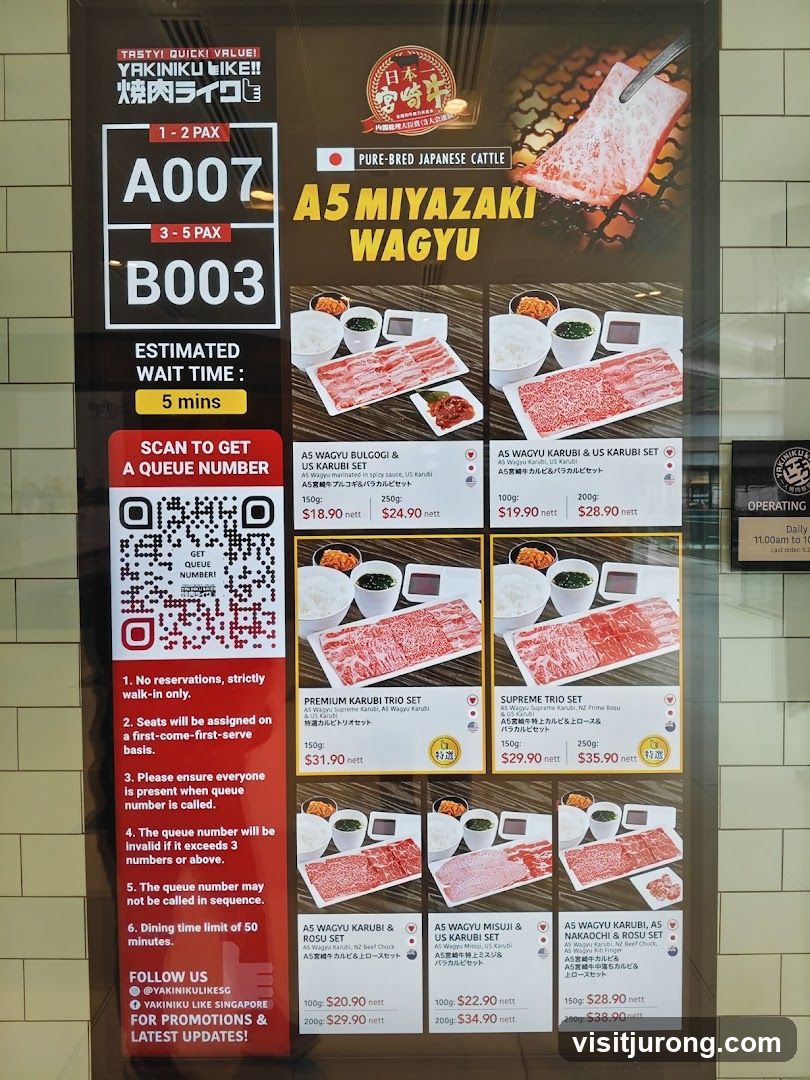 Yakiniku Like Menu