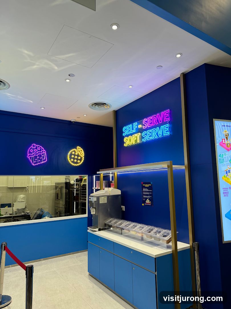 Self-Serve Soft Serve Station