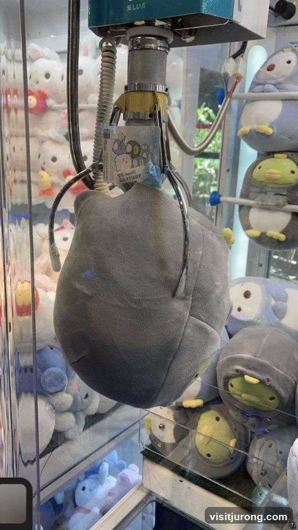Claw Machine with Plush Toys