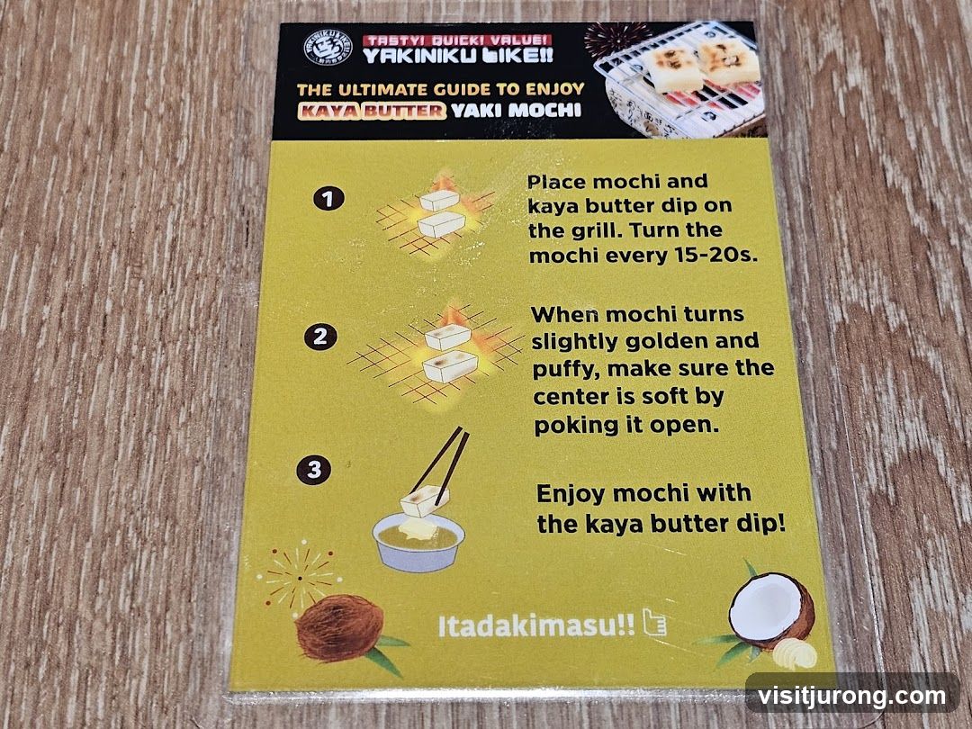Guide to Enjoy Kaya Butter Yaki Mochi