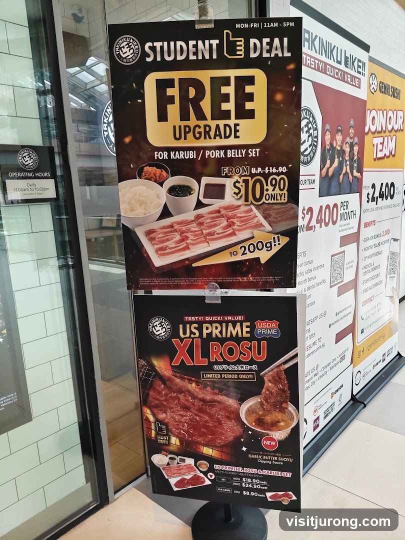 Student Deal and US Prime XL Rosu Promotion