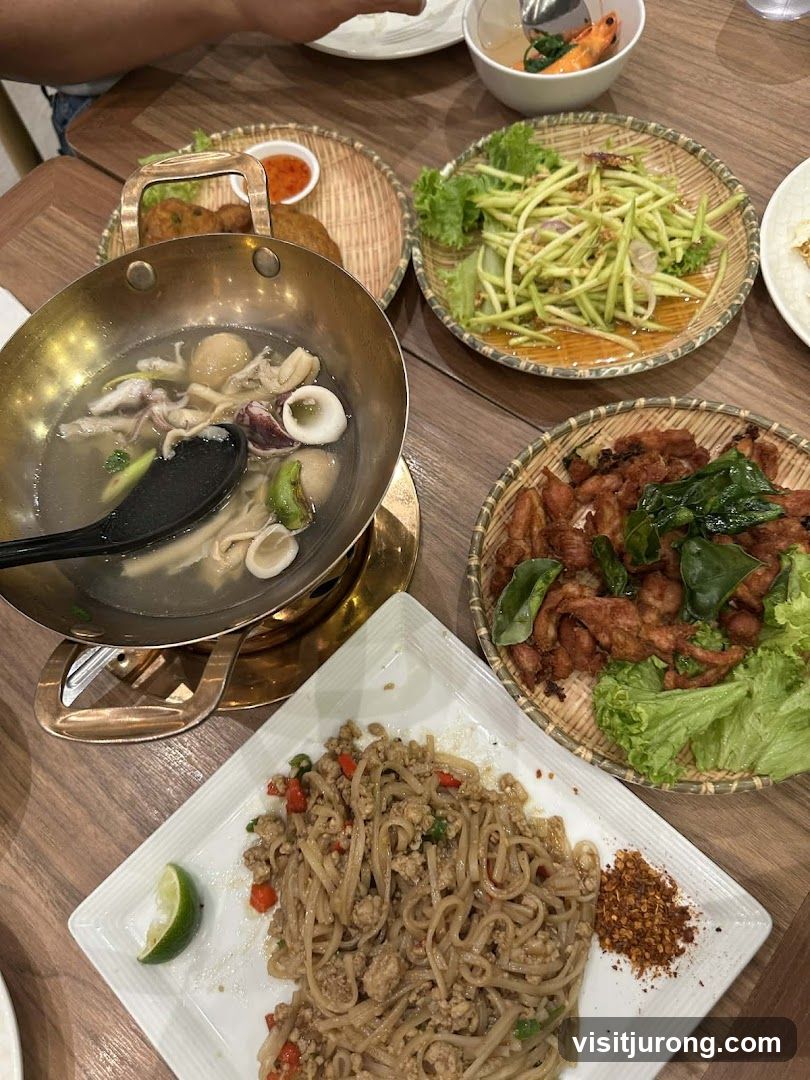 Thai Food Spread