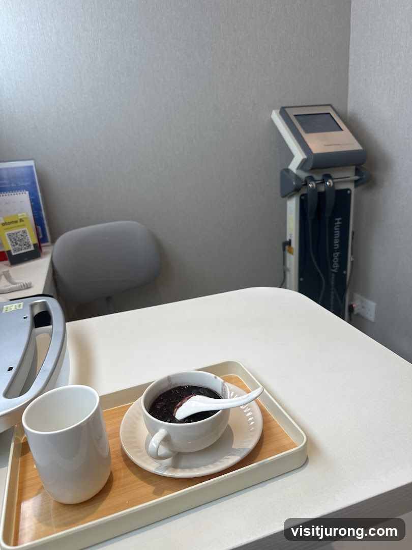 Health Assessment Room with Refreshments