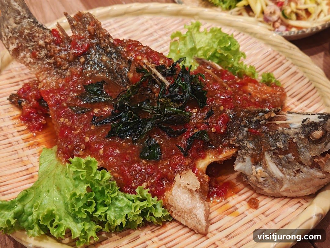 Fried Fish with Chili Sauce