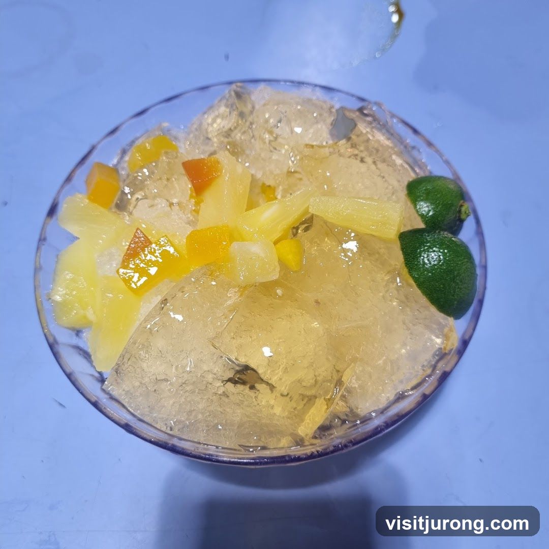 Fruit Jelly with Ice