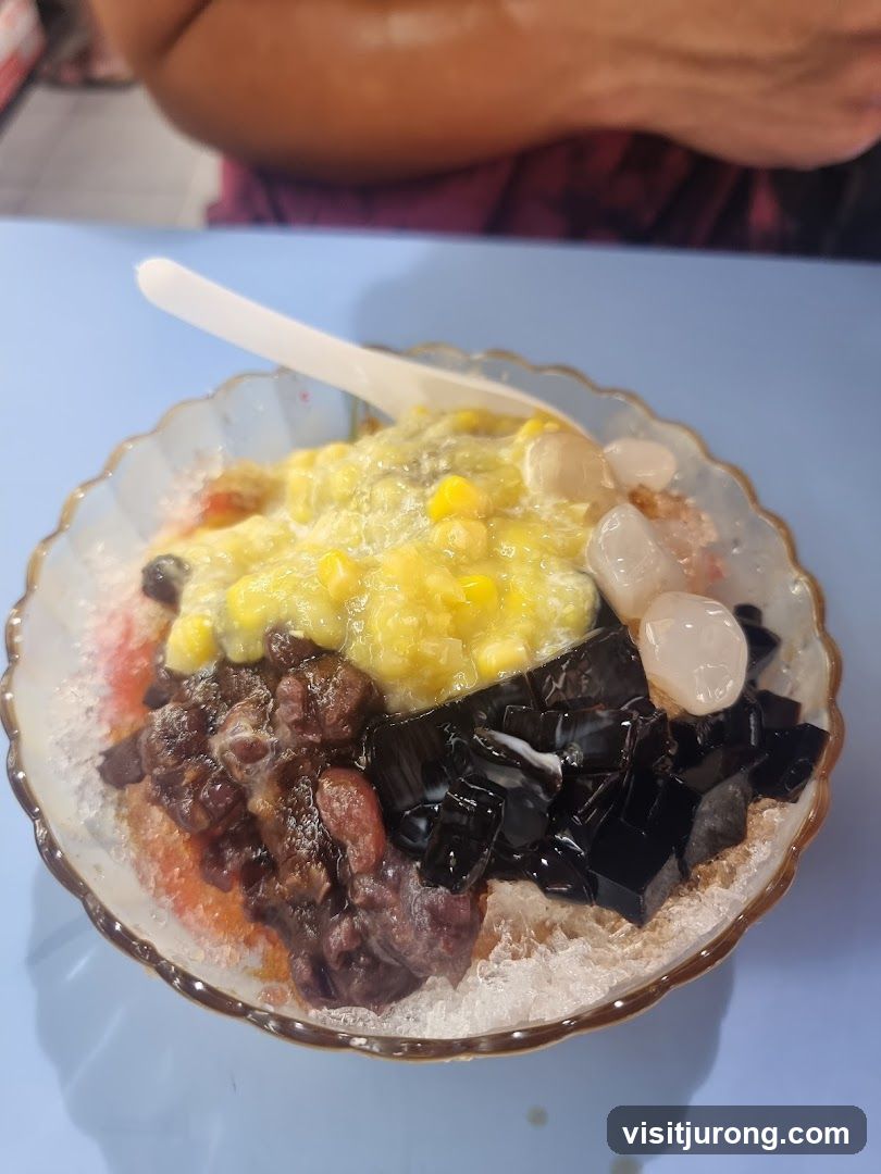 Dessert with Shaved Ice