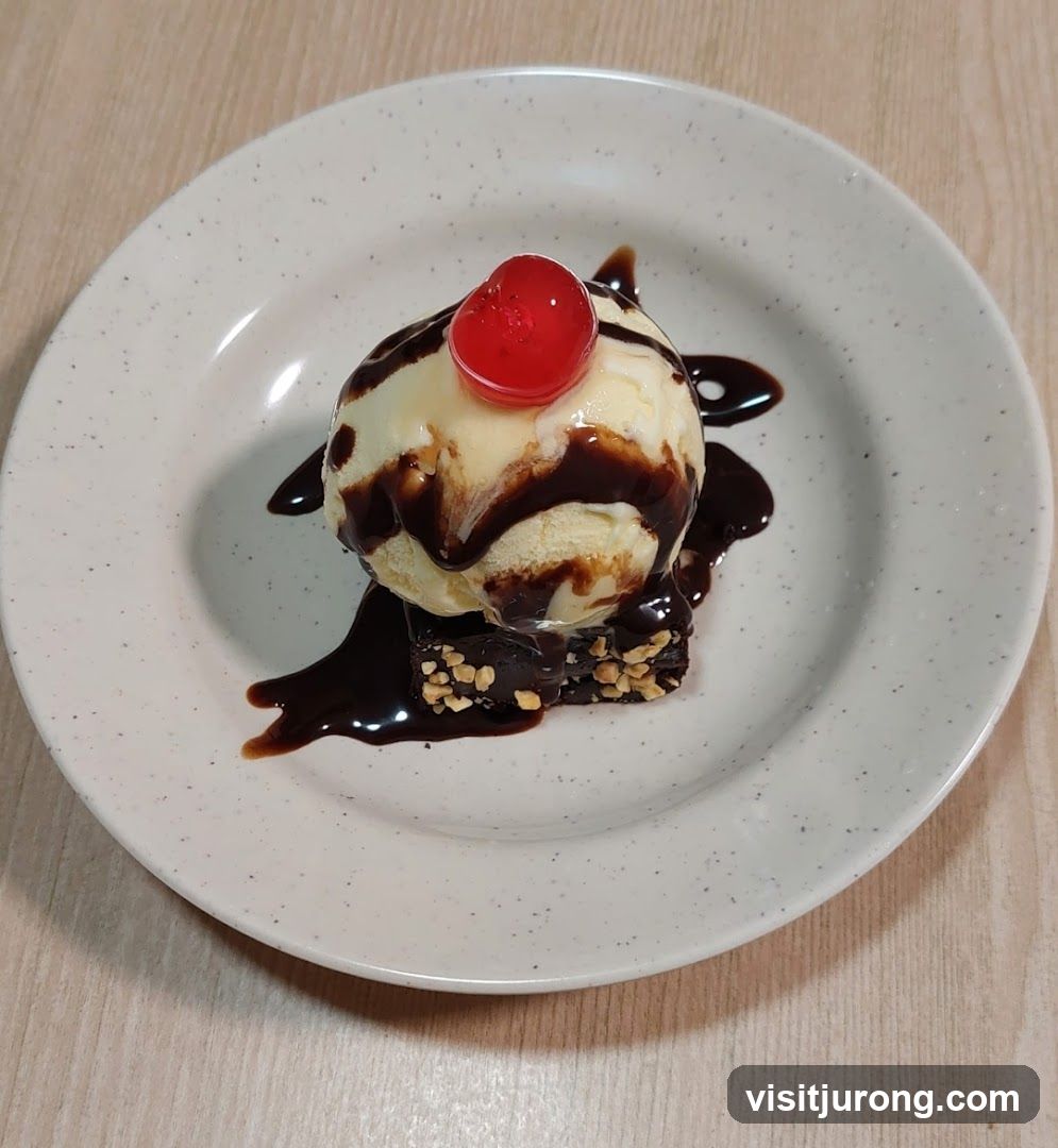 Brownie Sundae