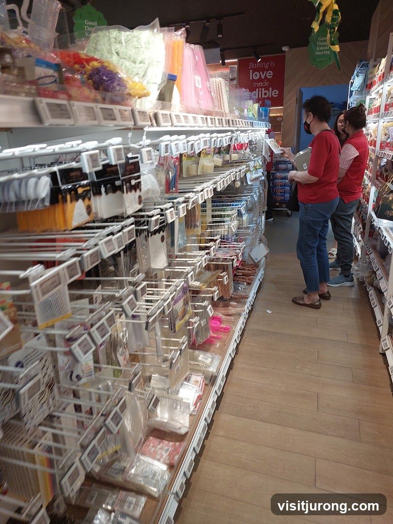 Baking Supplies Aisle