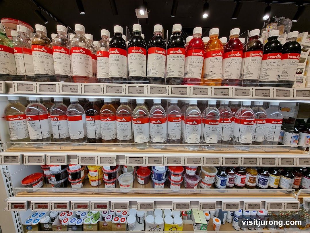 Baking Ingredients Display