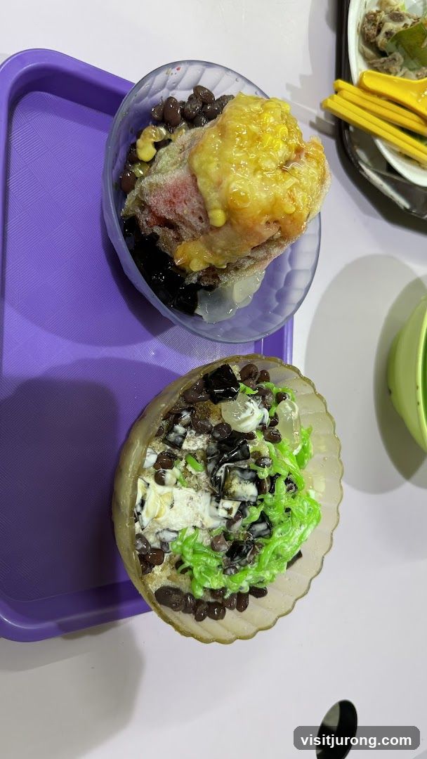 Desserts on a Tray