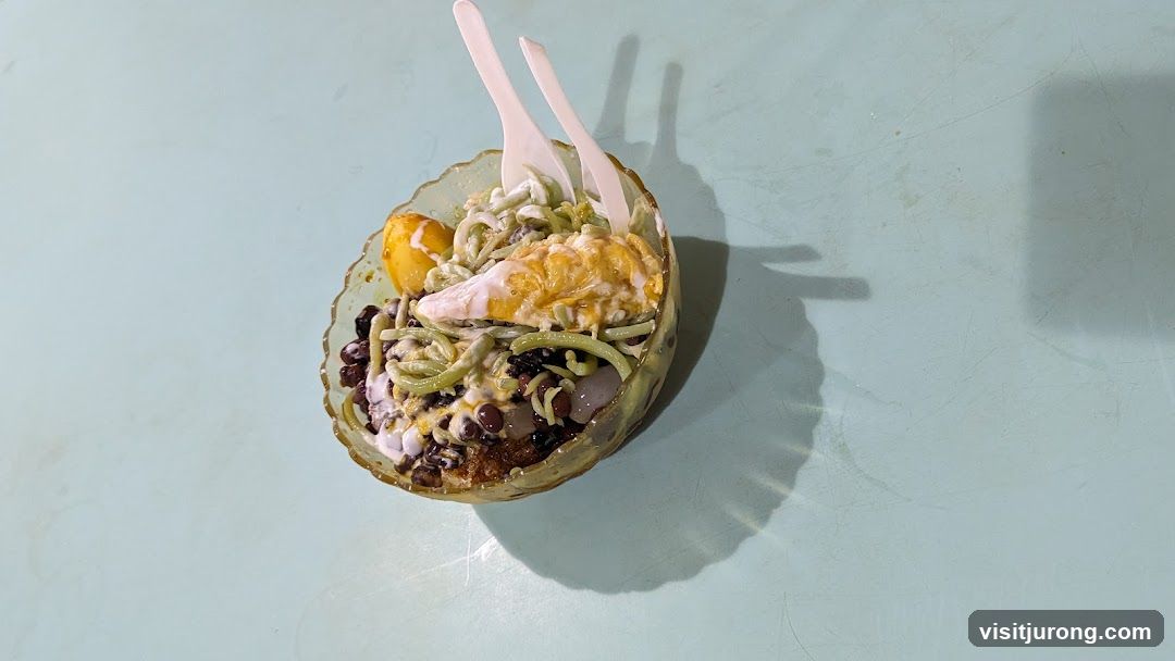 Dessert Bowl with Durian and Chendol