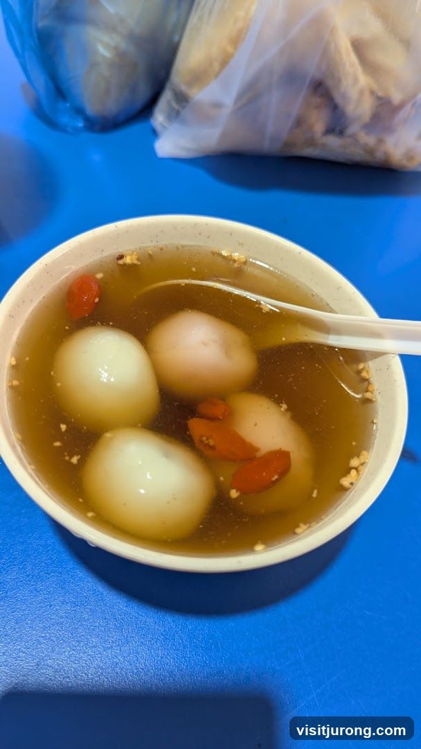 Tangyuan in Broth