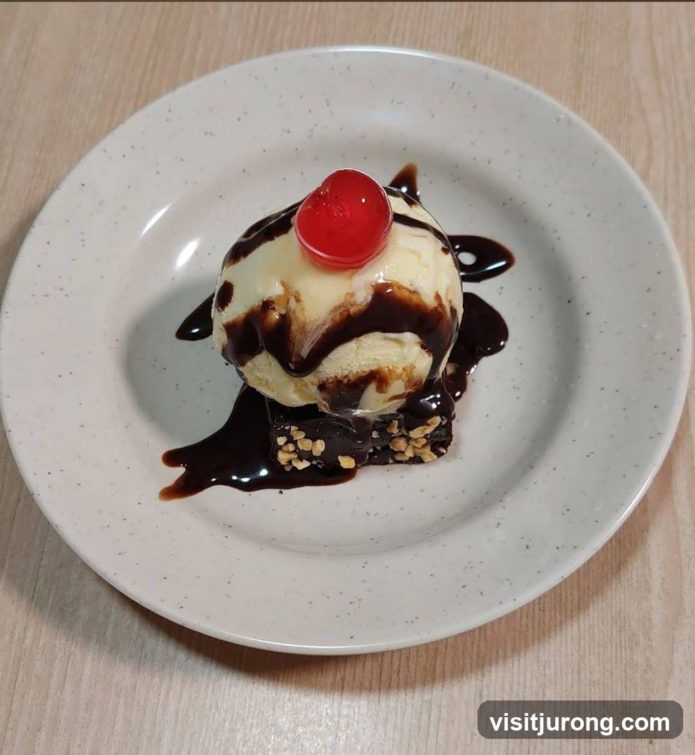 Brownie Sundae