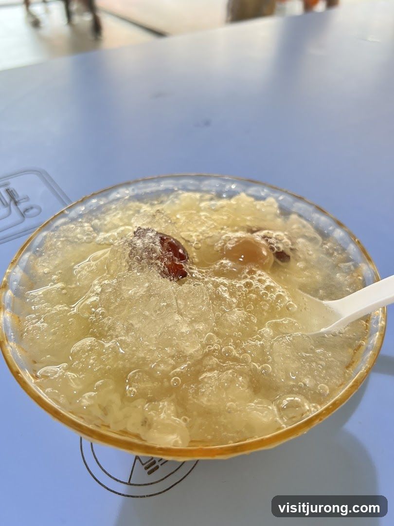 Dessert with Ice and Fruit