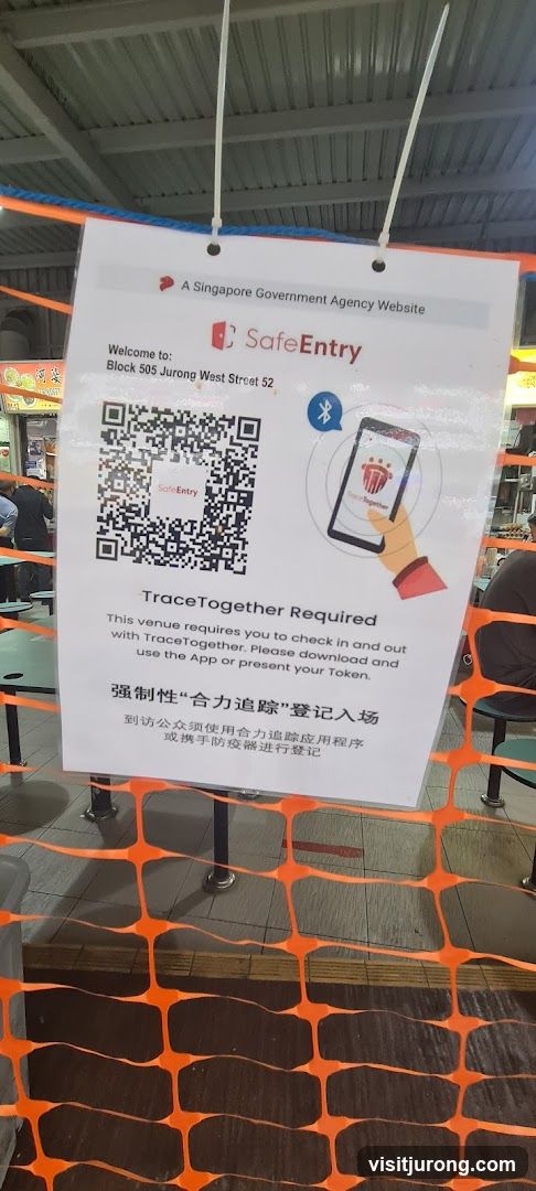 SafeEntry and TraceTogether Notice