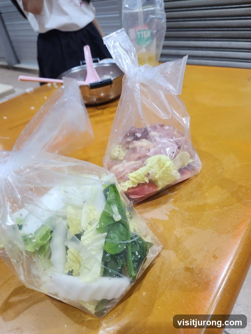 Ingredients for Hot Pot