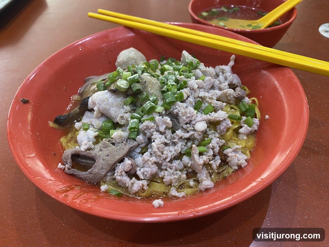 Minced Pork Noodles